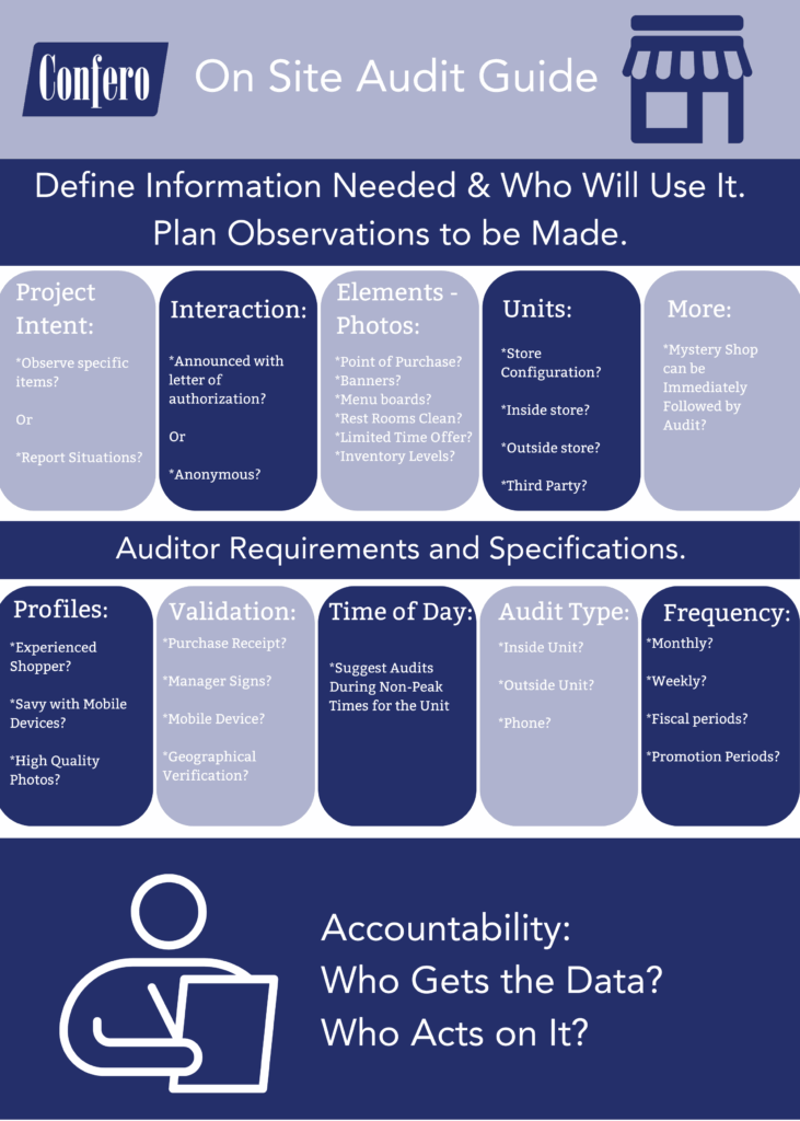 On Site Audit Custom Design Guide Graphic