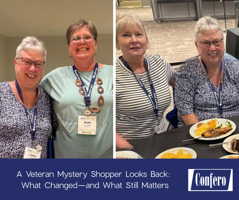 Hear from Laura Ricketts, veteran mystery shopper since 1994, as she shares her insights on the industry's changes over the years.